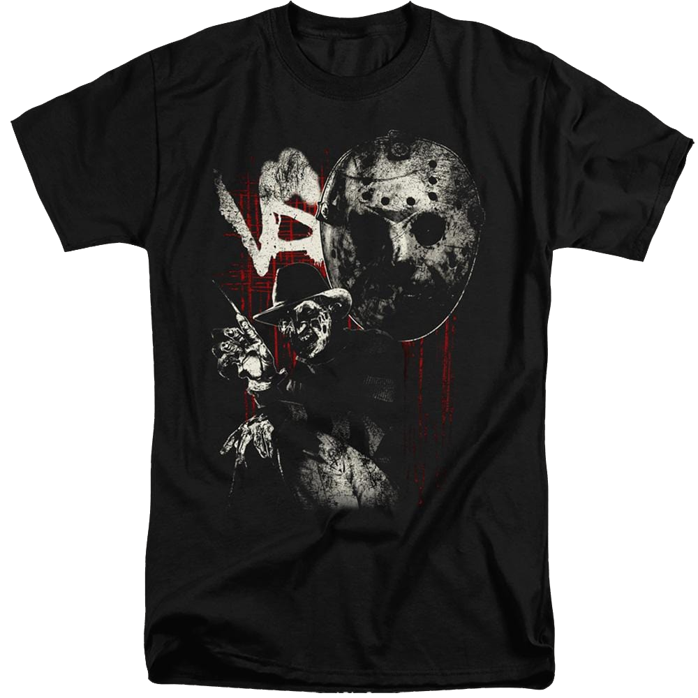 Freddy Vs Jason Scratches - Men's Tall Fit T-Shirt Men's Tall Fit T-Shirt Freddy vs Jason   