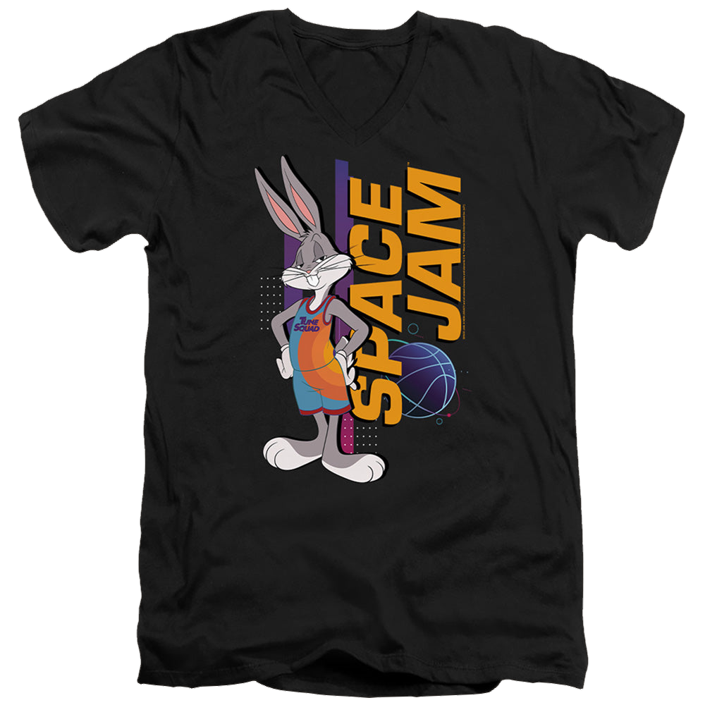 Space Jam - A New Legacy Bugs Standing - Men's V-Neck T-Shirt Men's V-Neck T-Shirt Space Jam - A New Legacy   