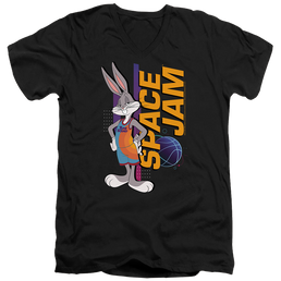 Space Jam - A New Legacy Bugs Standing - Men's V-Neck T-Shirt Men's V-Neck T-Shirt Space Jam - A New Legacy   