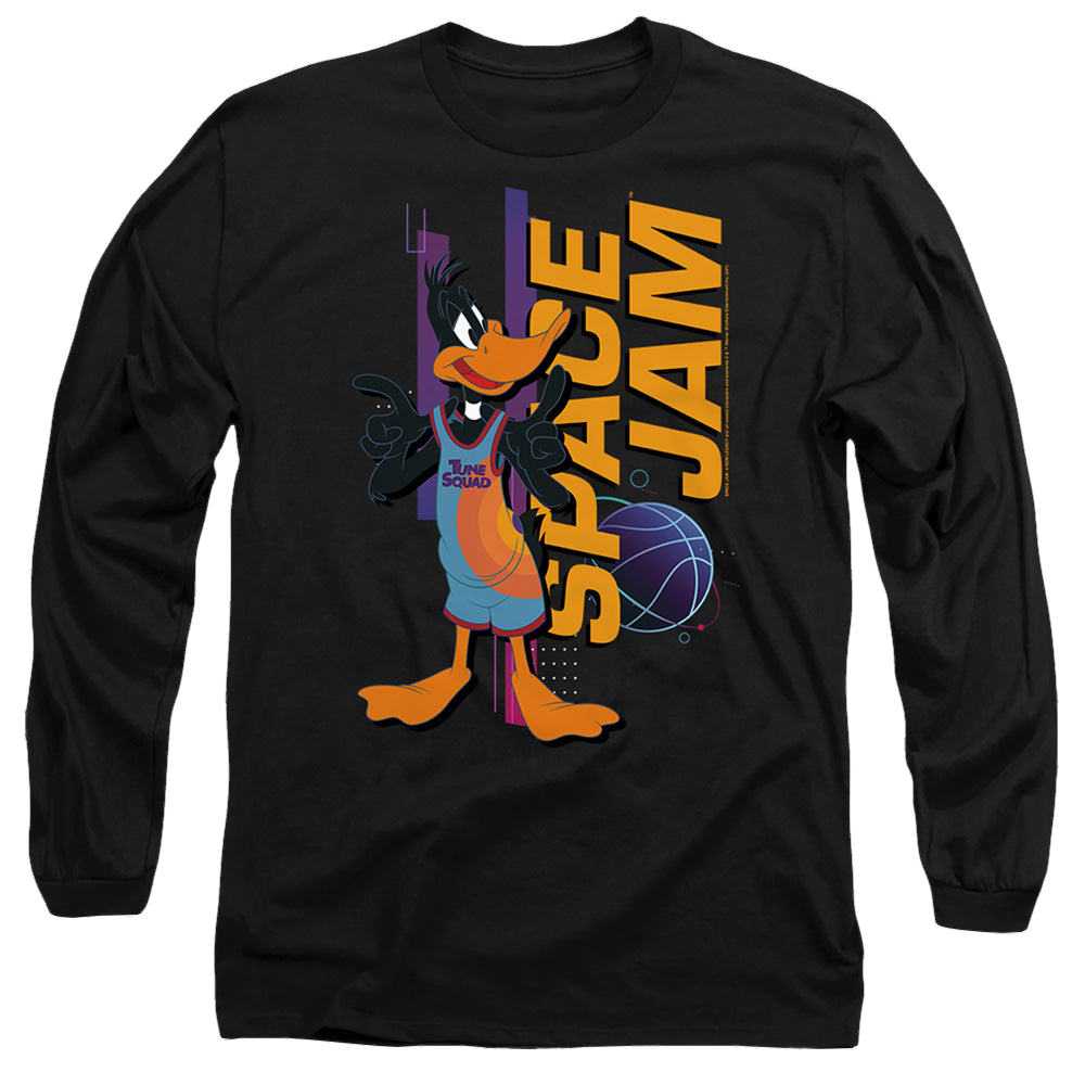 Space Jam - A New Legacy Daffy Standing - Men's Long Sleeve T-Shirt Men's Long Sleeve T-Shirt Space Jam - A New Legacy   