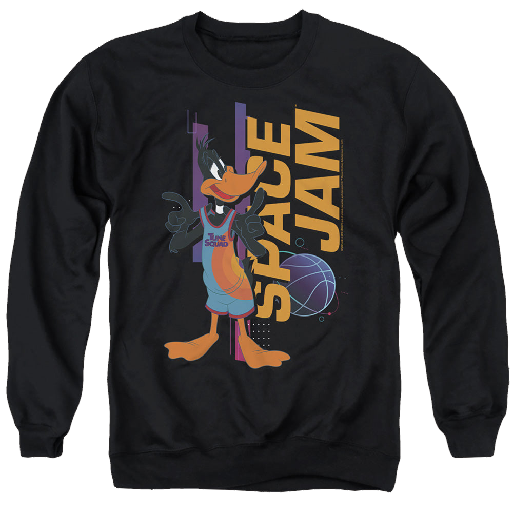 Space Jam - A New Legacy Daffy Standing - Men's Crewneck Sweatshirt Men's Crewneck Sweatshirt Space Jam - A New Legacy   
