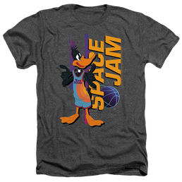 Space Jam - A New Legacy Daffy Standing - Men's Heather T-Shirt Men's Heather T-Shirt Space Jam - A New Legacy   
