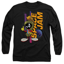 Space Jam - A New Legacy Marvin Standing - Men's Long Sleeve T-Shirt Men's Long Sleeve T-Shirt Space Jam - A New Legacy   