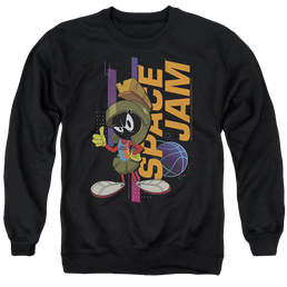 Space Jam - A New Legacy Marvin Standing - Men's Crewneck Sweatshirt Men's Crewneck Sweatshirt Space Jam - A New Legacy   