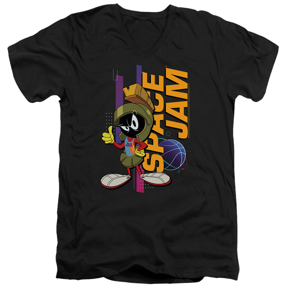 Space Jam - A New Legacy Marvin Standing - Men's V-Neck T-Shirt Men's V-Neck T-Shirt Space Jam - A New Legacy   
