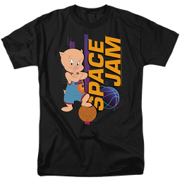 Space Jam - A New Legacy Porky Standing - Men's Regular Fit T-Shirt Men's Regular Fit T-Shirt Space Jam - A New Legacy   