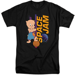 Space Jam - A New Legacy Porky Standing - Men's Tall Fit T-Shirt Men's Tall Fit T-Shirt Space Jam - A New Legacy   