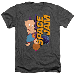 Space Jam - A New Legacy Porky Standing - Men's Heather T-Shirt Men's Heather T-Shirt Space Jam - A New Legacy   