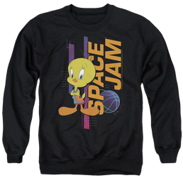 Space Jam - A New Legacy Tweety Standing - Men's Crewneck Sweatshirt Men's Crewneck Sweatshirt Space Jam - A New Legacy   
