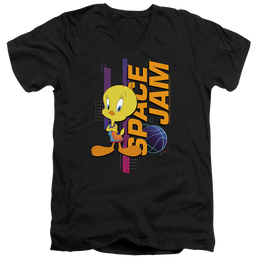 Space Jam - A New Legacy Tweety Standing - Men's V-Neck T-Shirt Men's V-Neck T-Shirt Space Jam - A New Legacy   
