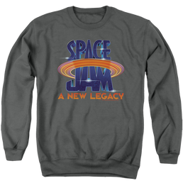 Space Jam - A New Legacy Space Jam 2 Logo - Men's Crewneck Sweatshirt Men's Crewneck Sweatshirt Space Jam - A New Legacy   