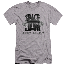 Space Jam - A New Legacy Space Jam 2 Logo Black - Men's Premium Slim Fit T-Shirt Men's Premium Slim Fit T-Shirt Space Jam - A New Legacy   