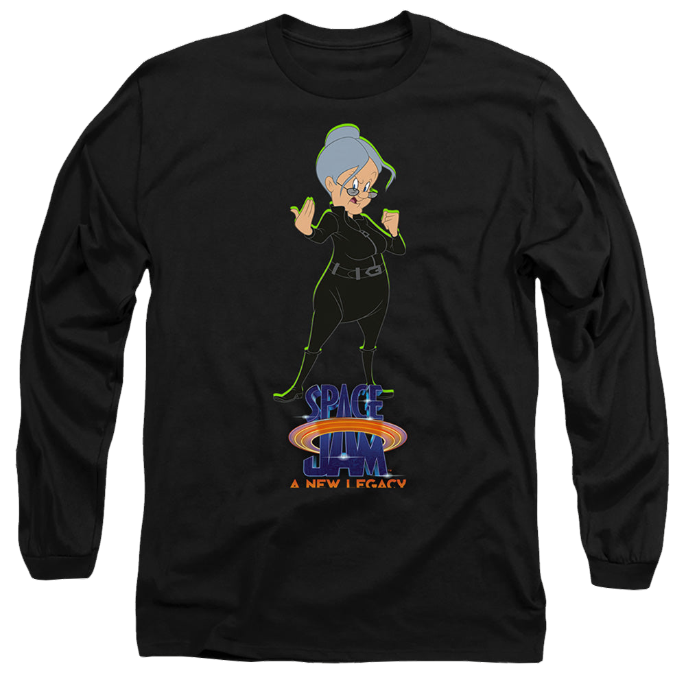 Space Jam - A New Legacy Granny Matrix - Men's Long Sleeve T-Shirt Men's Long Sleeve T-Shirt Space Jam - A New Legacy   
