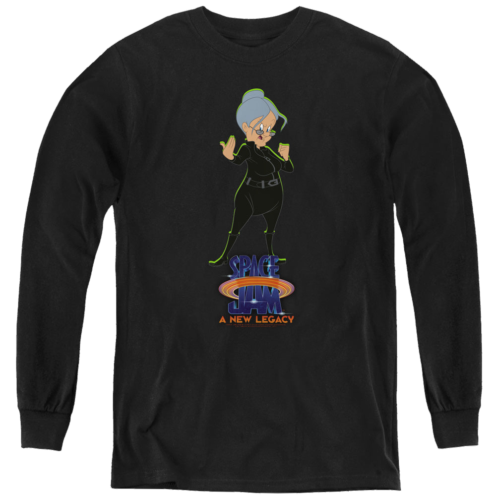Space Jam - A New Legacy Granny Matrix - Youth Long Sleeve T-Shirt Youth Long Sleeve T-Shirt Space Jam - A New Legacy   