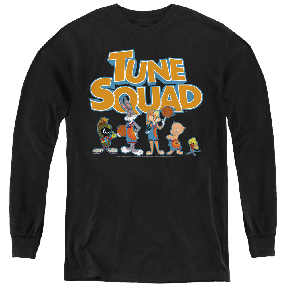 Space Jam - A New Legacy Tune Squad Letters - Youth Long Sleeve T-Shirt Youth Long Sleeve T-Shirt Space Jam - A New Legacy   