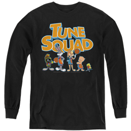 Space Jam - A New Legacy Tune Squad Letters - Youth Long Sleeve T-Shirt Youth Long Sleeve T-Shirt Space Jam - A New Legacy   