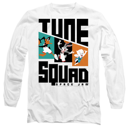 Space Jam - A New Legacy Tune Squad Pattern Characters - Men's Long Sleeve T-Shirt Men's Long Sleeve T-Shirt Space Jam - A New Legacy   