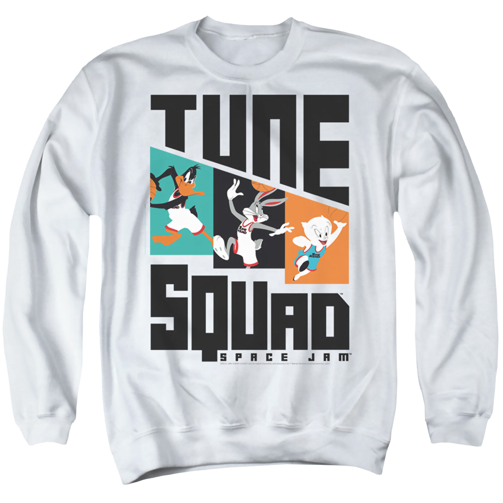 Space Jam - A New Legacy Tune Squad Pattern Characters - Men's Crewneck Sweatshirt Men's Crewneck Sweatshirt Space Jam - A New Legacy   