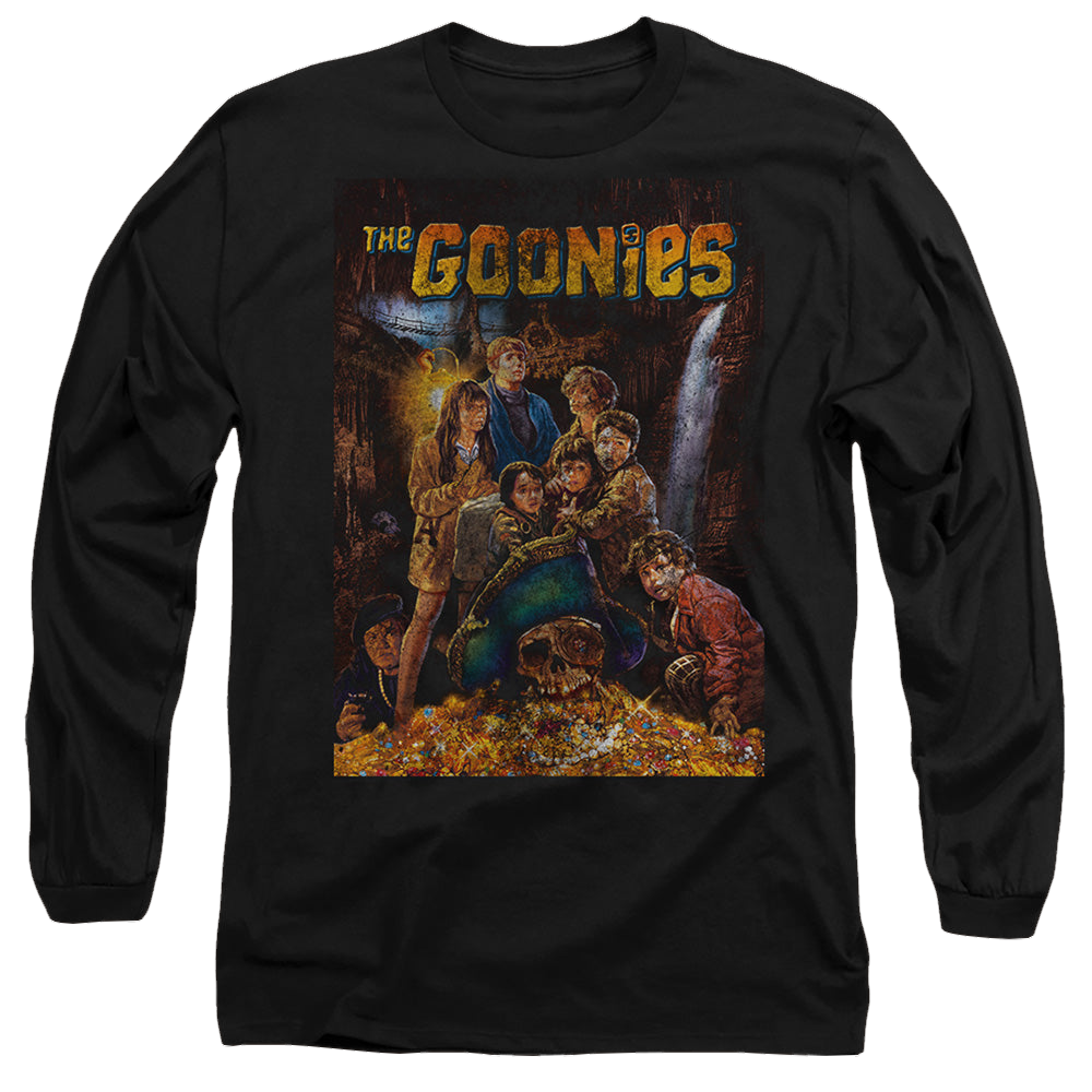 Goonies, The Poster - Men's Long Sleeve T-Shirt Men's Long Sleeve T-Shirt The Goonies   