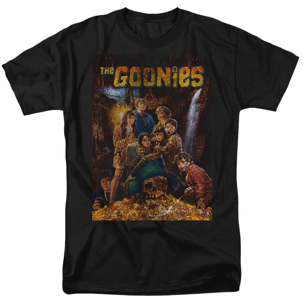 Goonies, The Poster - Men's Regular Fit T-Shirt Men's Regular Fit T-Shirt The Goonies   