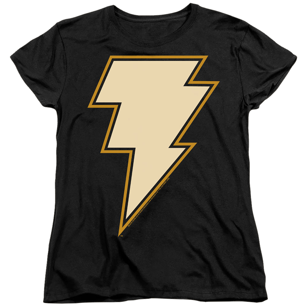 Black Adam Black Adam Chest Emblem - Women's T-Shirt Women's T-Shirt Black Adam   