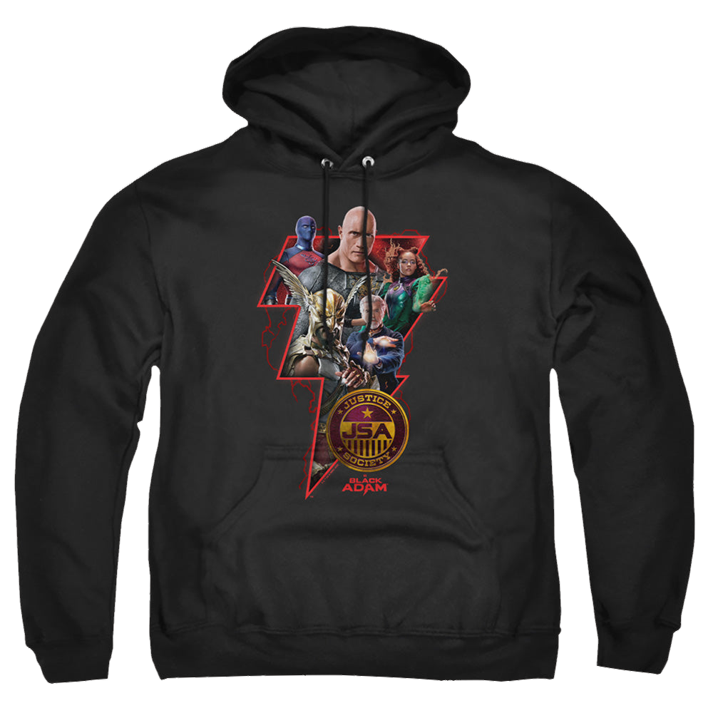 Black Adam Black Adam Character Bolt - Pullover Hoodie Pullover Hoodie Black Adam   