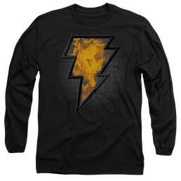 Black Adam Black Adam Beveled Emblem - Men's Long Sleeve T-Shirt Men's Long Sleeve T-Shirt Black Adam   