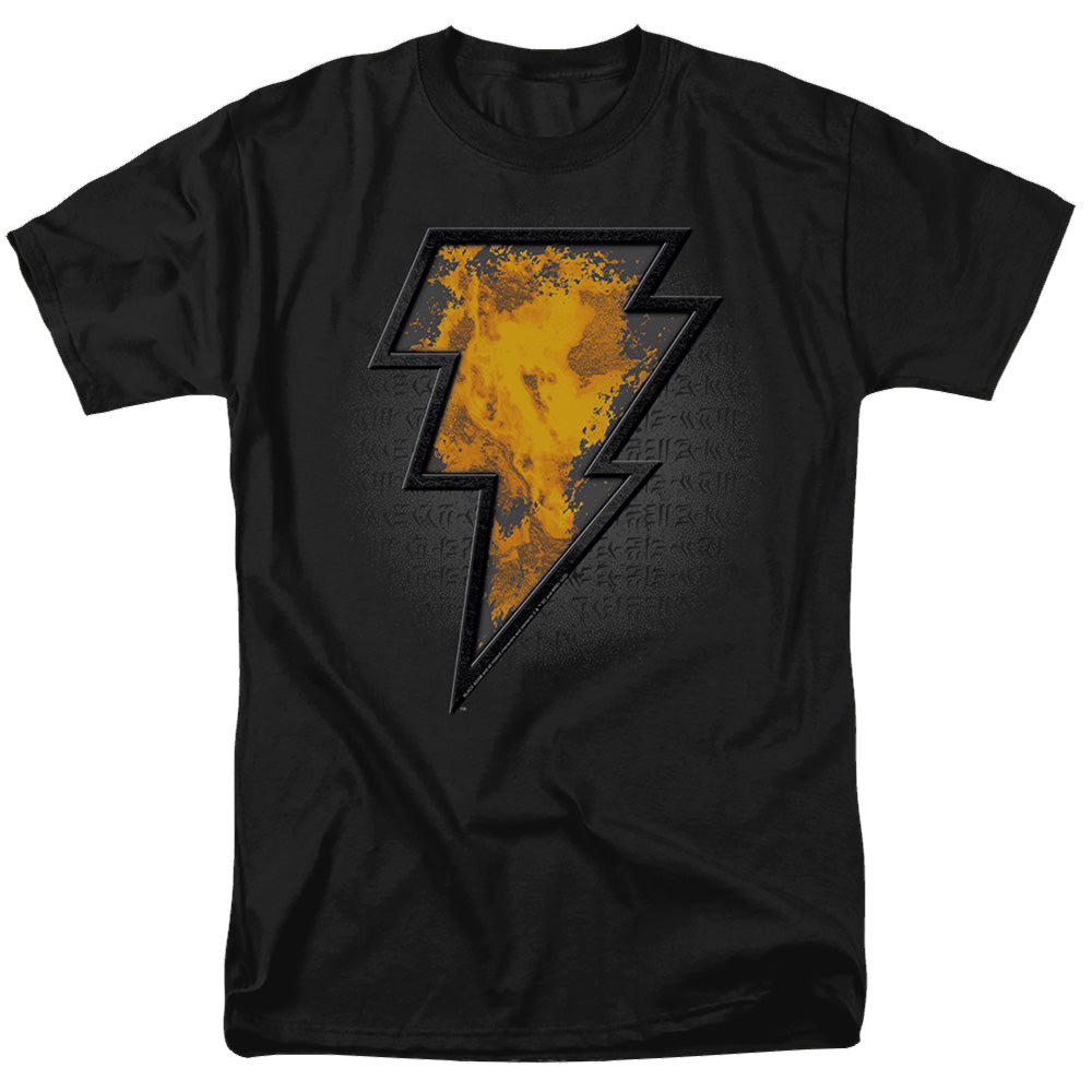Black Adam Black Adam Beveled Emblem - Men's Regular Fit T-Shirt Men's Regular Fit T-Shirt Black Adam   