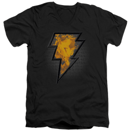 Black Adam Black Adam Beveled Emblem - Men's V-Neck T-Shirt Men's V-Neck T-Shirt Black Adam   
