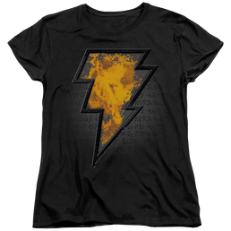 Black Adam Black Adam Beveled Emblem - Women's T-Shirt Women's T-Shirt Black Adam   