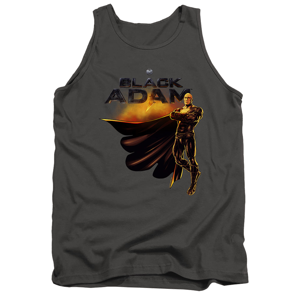 Black Adam Black Adam Logo With Character - Men's Tank Top Men's Tank Black Adam   