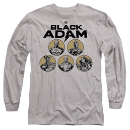 Black Adam Black Adam Contrast Group - Men's Long Sleeve T-Shirt Men's Long Sleeve T-Shirt Black Adam   
