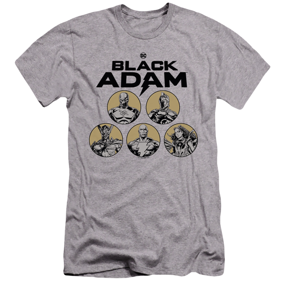Black Adam Black Adam Contrast Group - Men's Premium Slim Fit T-Shirt Men's Premium Slim Fit T-Shirt Black Adam   