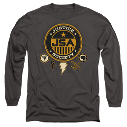 Black Adam Black Adam Justice Society - Men's Long Sleeve T-Shirt Men's Long Sleeve T-Shirt Black Adam   