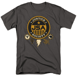 Black Adam Black Adam Justice Society - Men's Regular Fit T-Shirt Men's Regular Fit T-Shirt Black Adam   