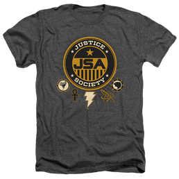 Black Adam Black Adam Justice Society - Men's Heather T-Shirt Men's Heather T-Shirt Black Adam   