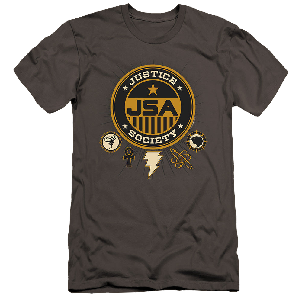 Black Adam Black Adam Justice Society - Men's Premium Slim Fit T-Shirt Men's Premium Slim Fit T-Shirt Black Adam   