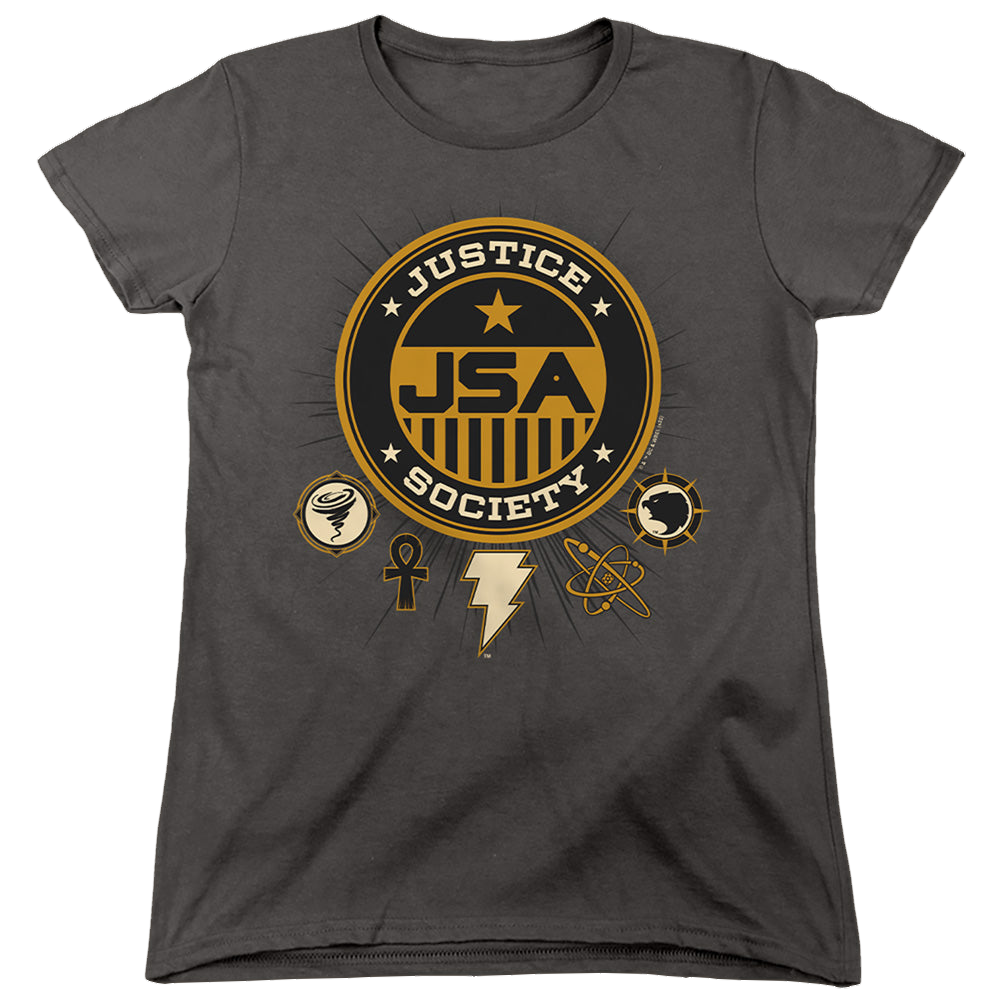 Black Adam Black Adam Justice Society - Women's T-Shirt Women's T-Shirt Black Adam   