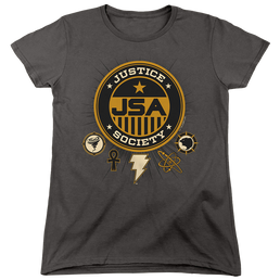 Black Adam Black Adam Justice Society - Women's T-Shirt Women's T-Shirt Black Adam   