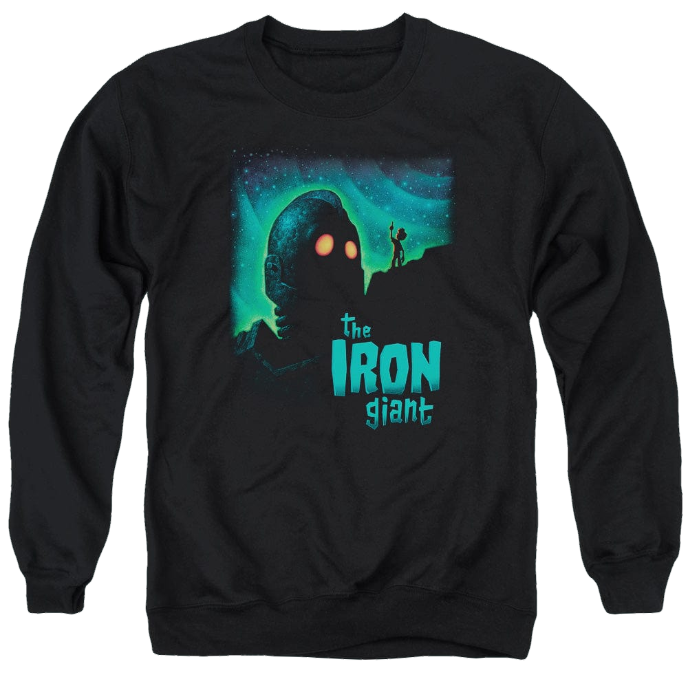 Iron Giant, The Look To The Stars - Men's Crewneck Sweatshirt Men's Crewneck Sweatshirt The Iron Giant   