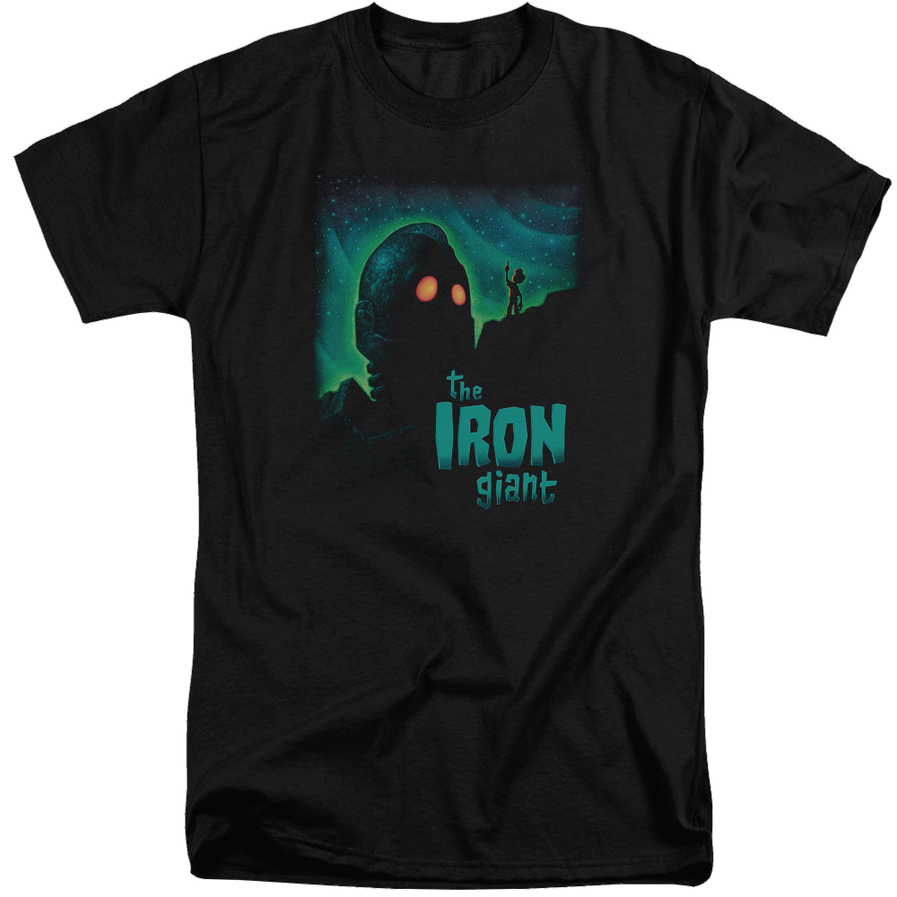 Iron Giant, The Look To The Stars - Men's Tall Fit T-Shirt Men's Tall Fit T-Shirt The Iron Giant   