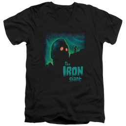 Iron Giant, The Look To The Stars - Men's V-Neck T-Shirt Men's V-Neck T-Shirt The Iron Giant   