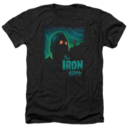 Iron Giant, The Look To The Stars - Men's Heather T-Shirt Men's Heather T-Shirt The Iron Giant   