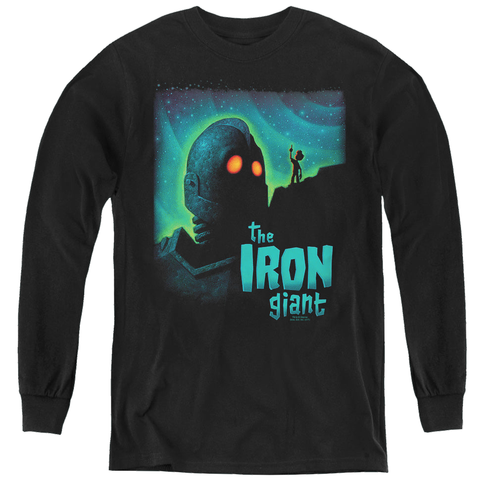 Iron Giant, The Look To The Stars - Youth Long Sleeve T-Shirt Youth Long Sleeve T-Shirt The Iron Giant   