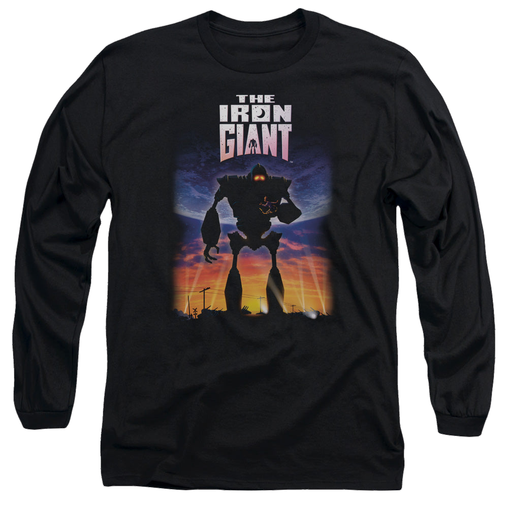 Iron Giant, The Poster - Men's Long Sleeve T-Shirt Men's Long Sleeve T-Shirt The Iron Giant   