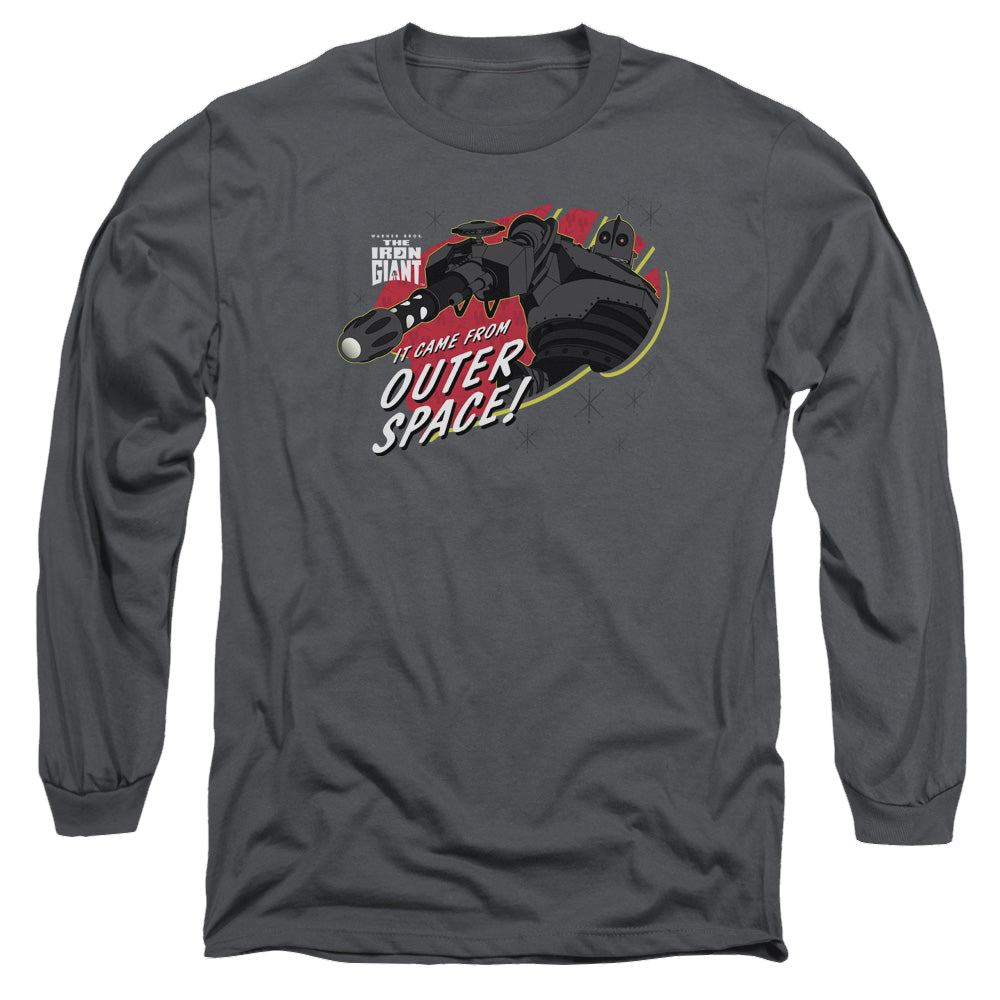 Iron Giant, The Outer Space - Men's Long Sleeve T-Shirt Men's Long Sleeve T-Shirt The Iron Giant   