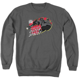 Iron Giant, The Outer Space - Men's Crewneck Sweatshirt Men's Crewneck Sweatshirt The Iron Giant   
