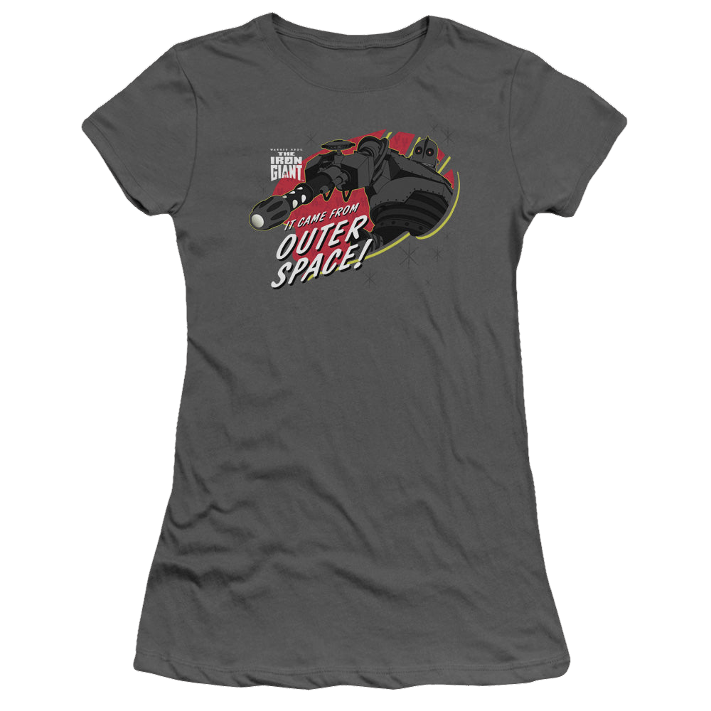 Iron Giant, The Outer Space - Juniors T-Shirt Juniors T-Shirt The Iron Giant   