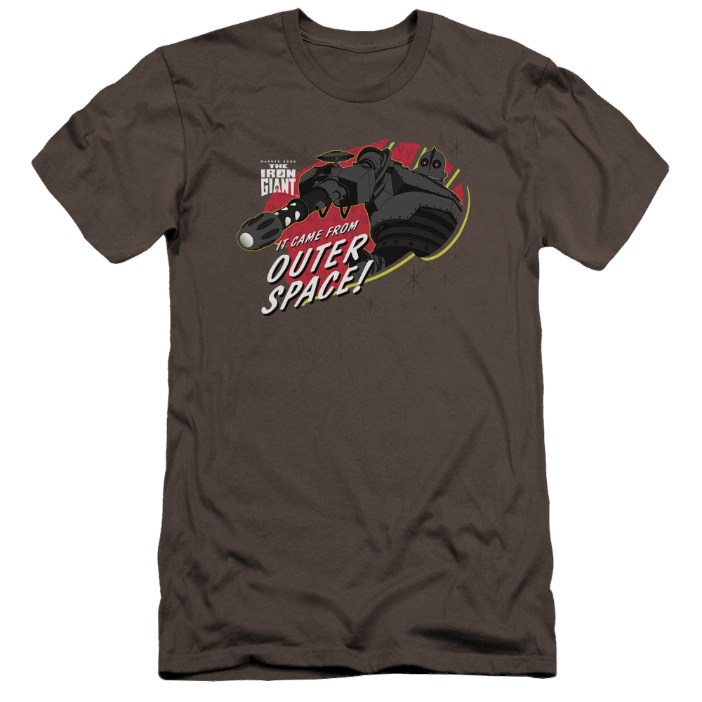 Iron Giant, The Outer Space - Men's Premium Slim Fit T-Shirt Men's Premium Slim Fit T-Shirt The Iron Giant   