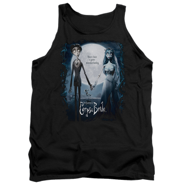 Black men's tank with Corpse Bride Poster graphic